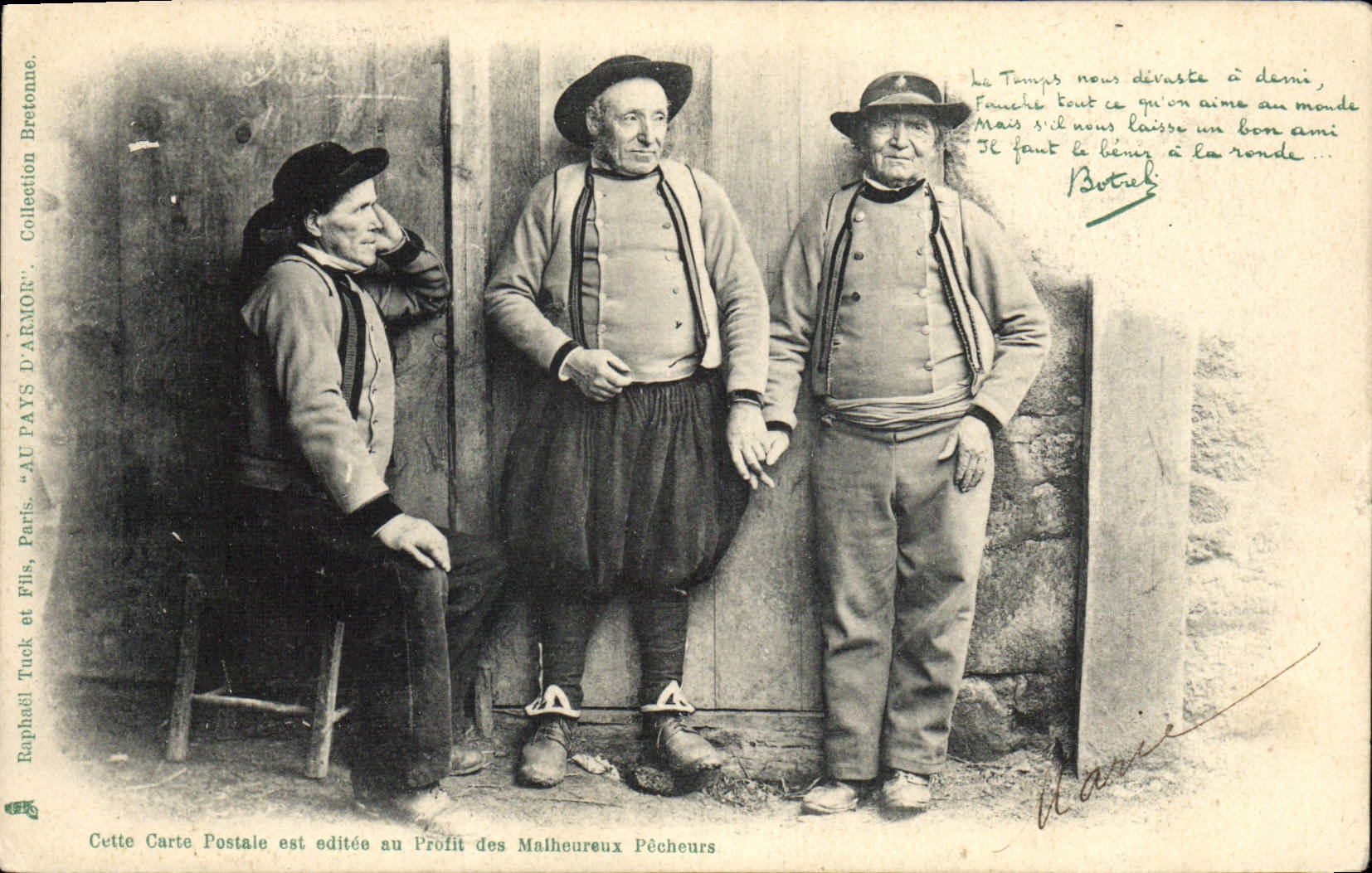 CPA Folklore Botrel 