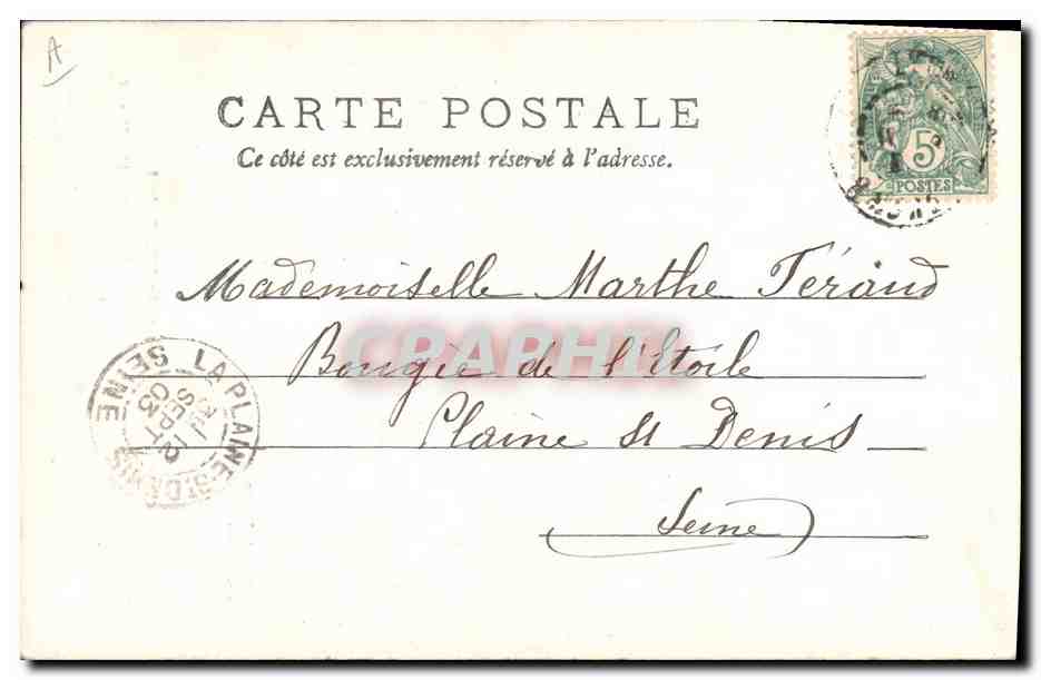 CPA Folklore Les chansons illustrees de Th Botrel Les petits sabots — Verso