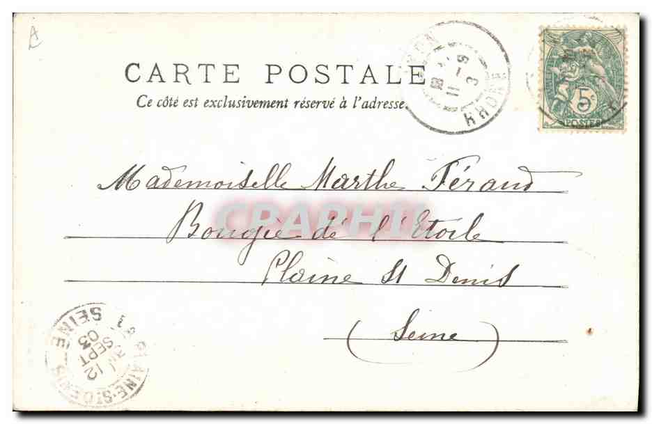 CPA Folklore Les chansons illustrees de Th Botrel Les petits sabots Enfants  — Verso