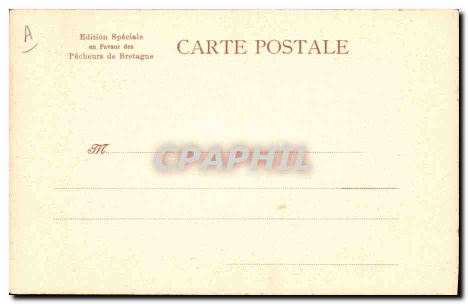 CPA Folklore Botrel Enfant  — Verso