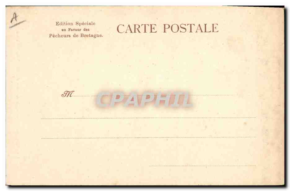 CPA Folklore Botrel Femme  — Verso