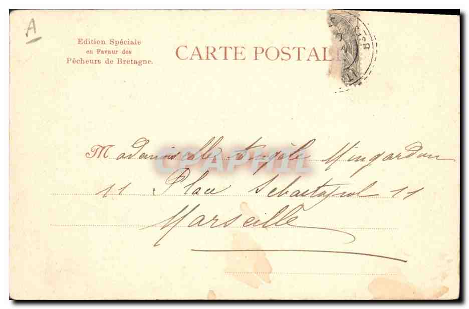 CPA Folklore Botrel  — Verso