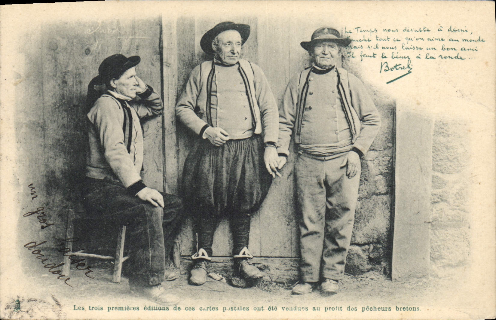 CPA Folklore Botrel 