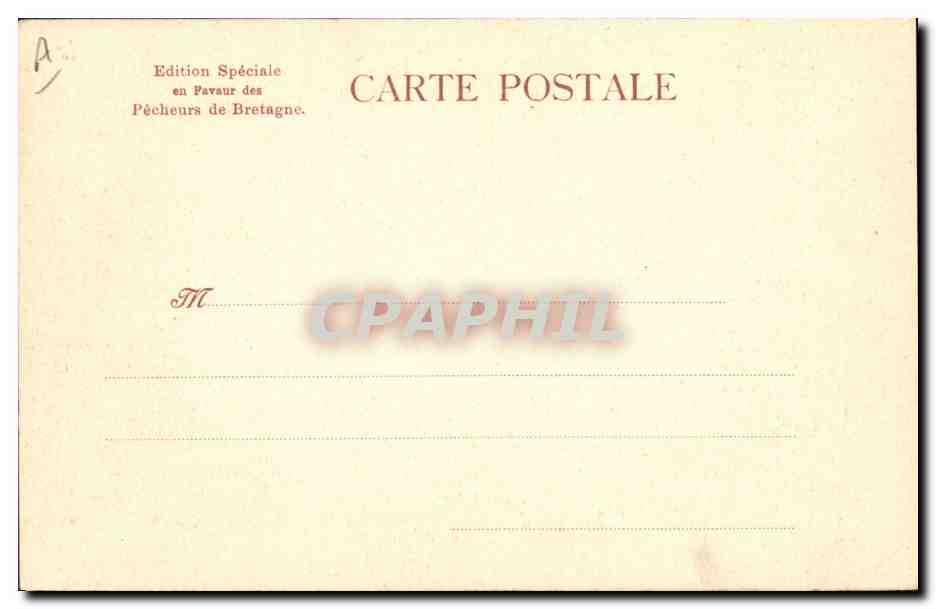 CPA Folklore Botrel Femme  — Verso