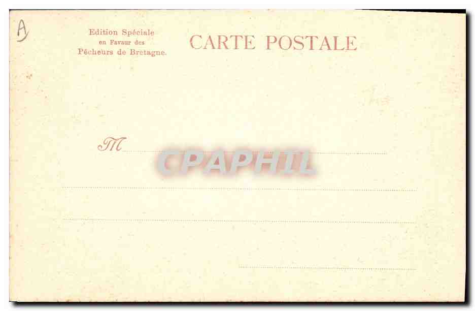 CPA Folklore Botrel Femme  — Verso