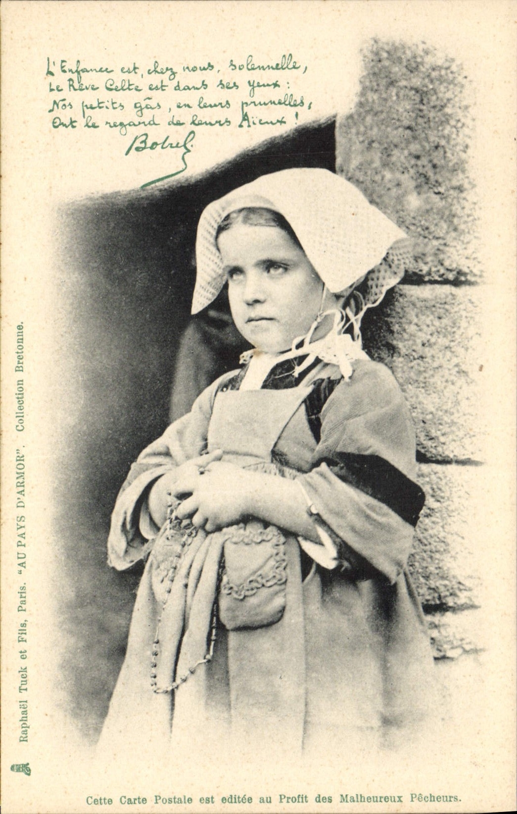 CPA Folklore Botrel Enfant 