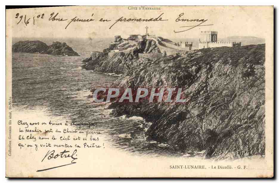CPA Botrel Saint Lunaire Le decolle 