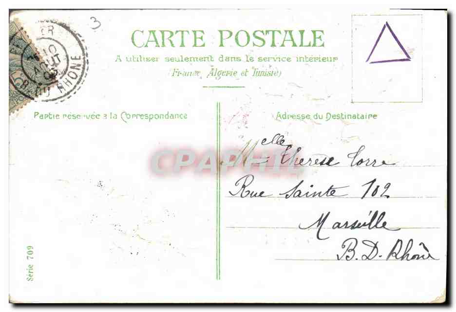 CPA Fantaisie Fleurs Muguet  — Back