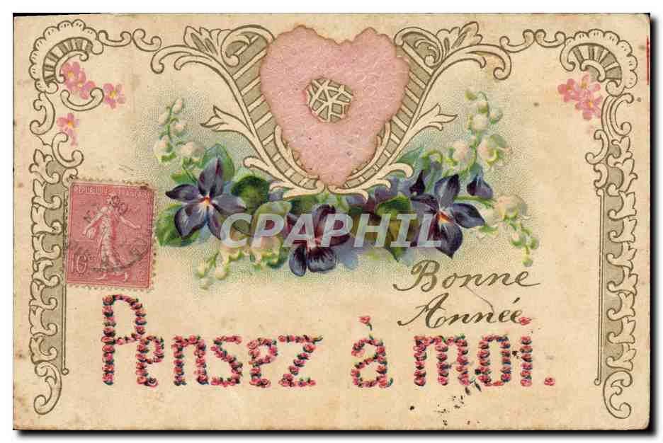 CPA Fantaisie Fleurs 
