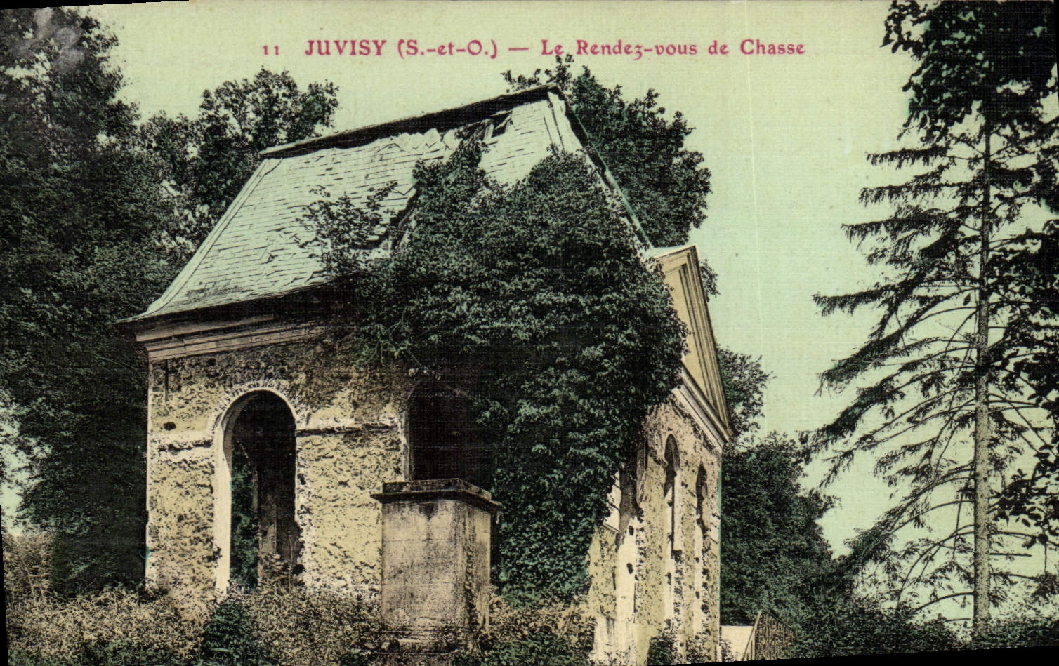 CPA Chasse Juvisy Le rendez vous de chasse 