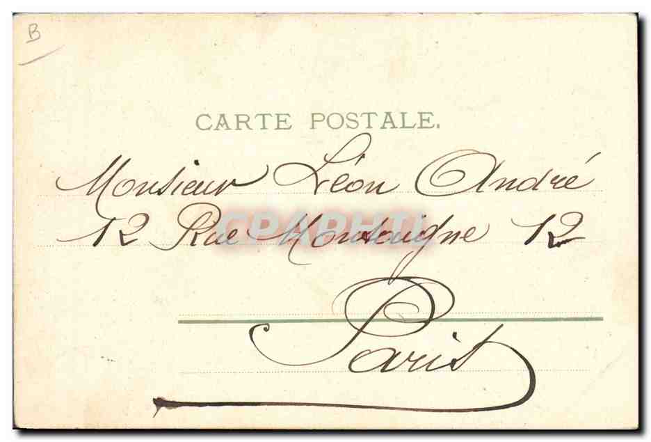 CPA Fantaisie Illustrateur Femme  — Rückseite