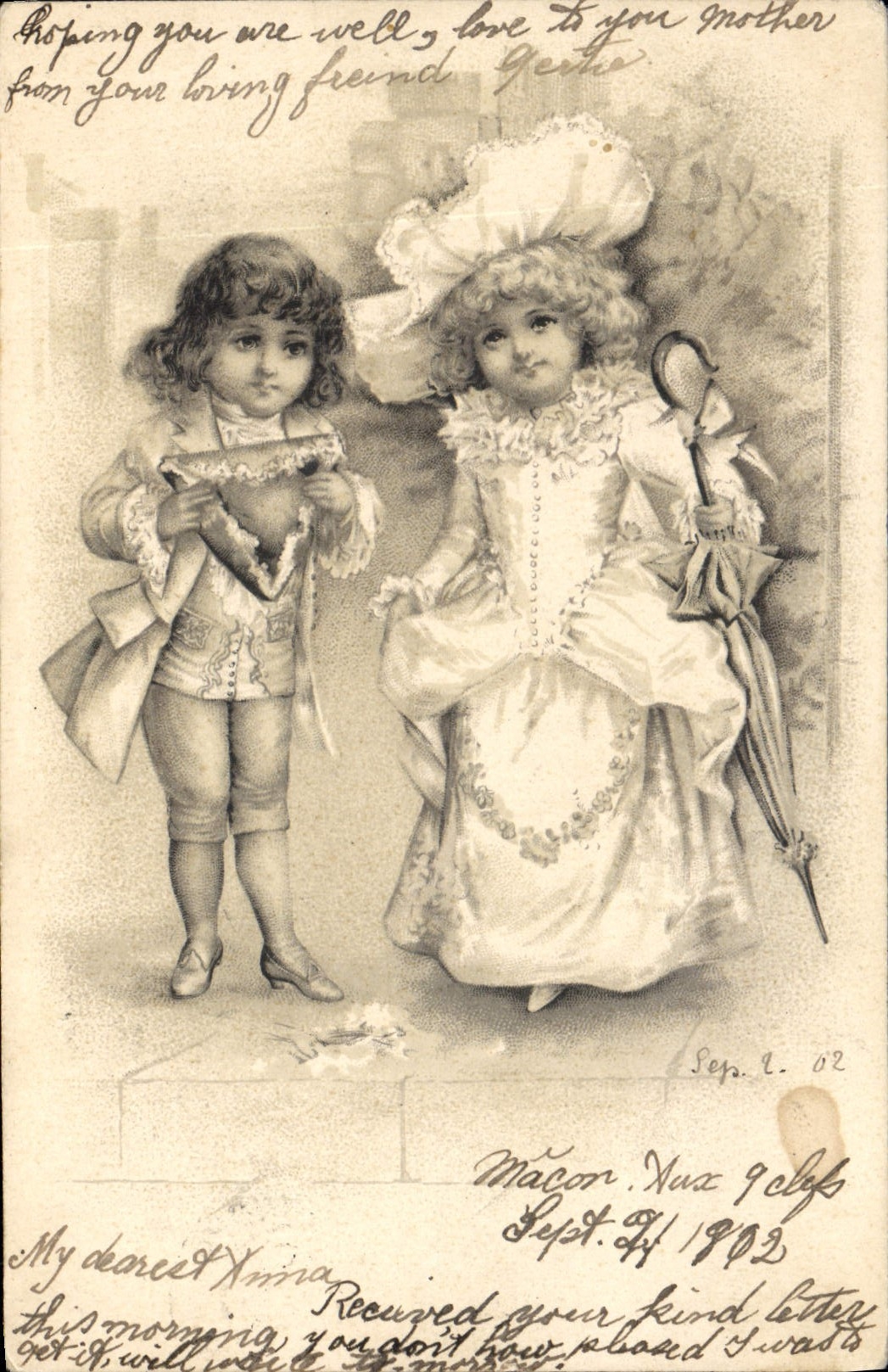 CPA Fantaisie Illustrateur Enfants 