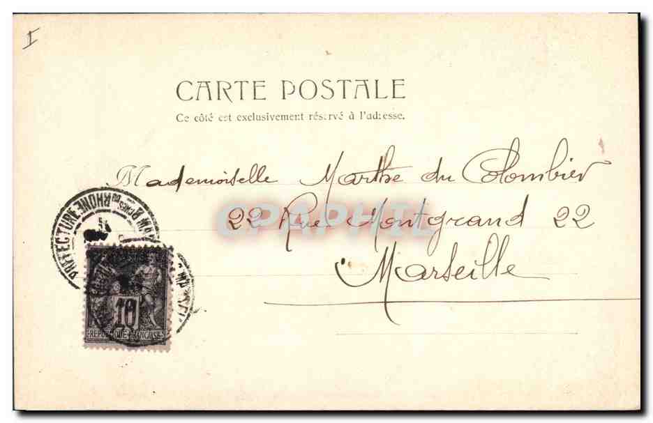 CPA Fantaisie Illustrateur Femme  — Verso
