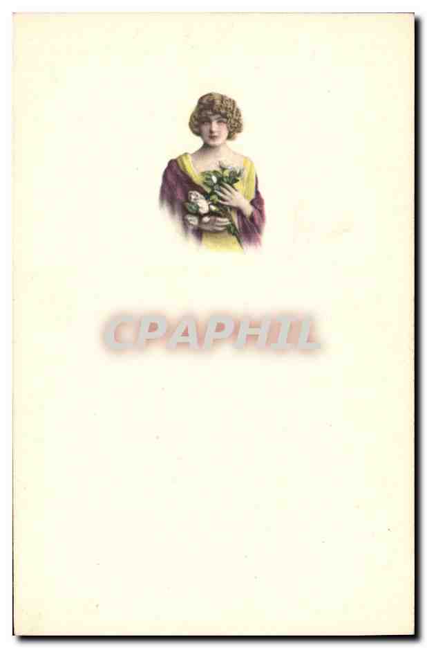 CPA Fantaisie Illustrateur Femme 