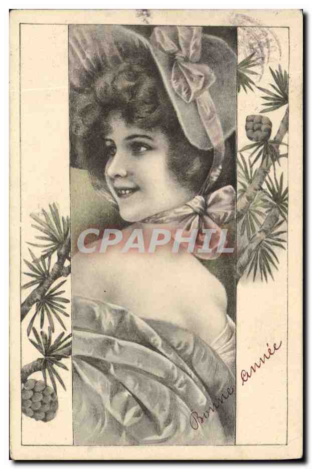 CPA Fantaisie Illustrateur Femme 