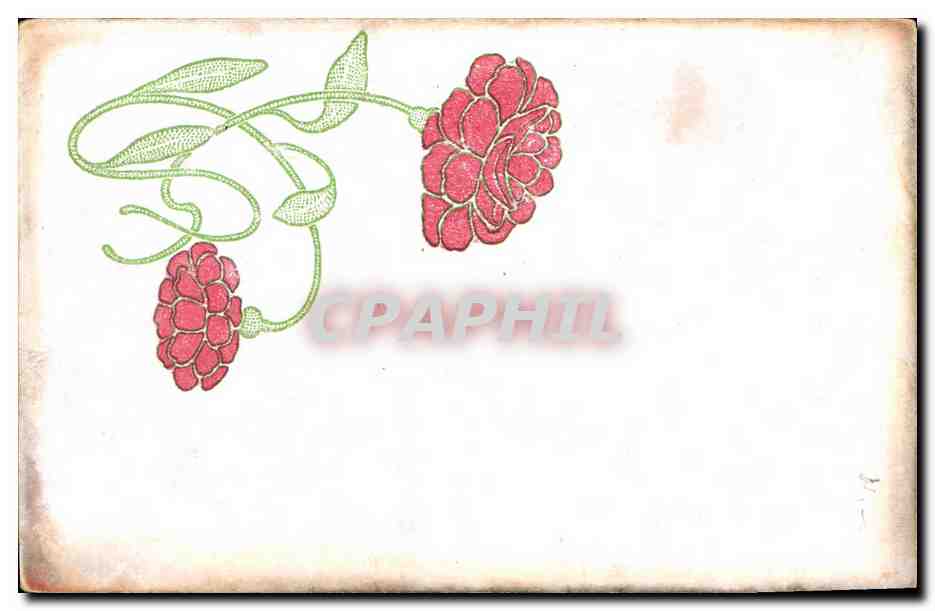 CPA Fantaisie Fleurs 