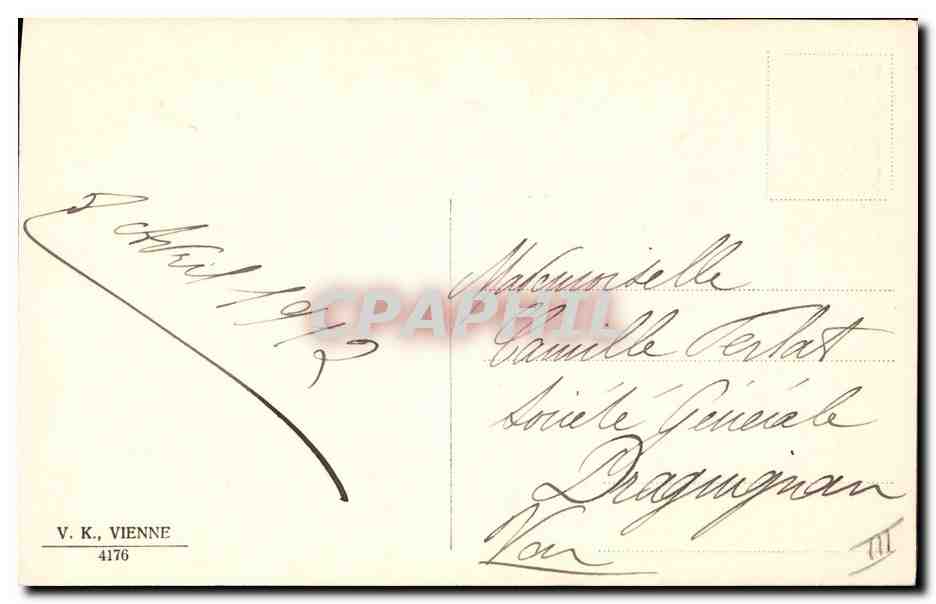 CPA Fantaisie Illustrateur Femme Enfant Paques Mouton — Rückseite