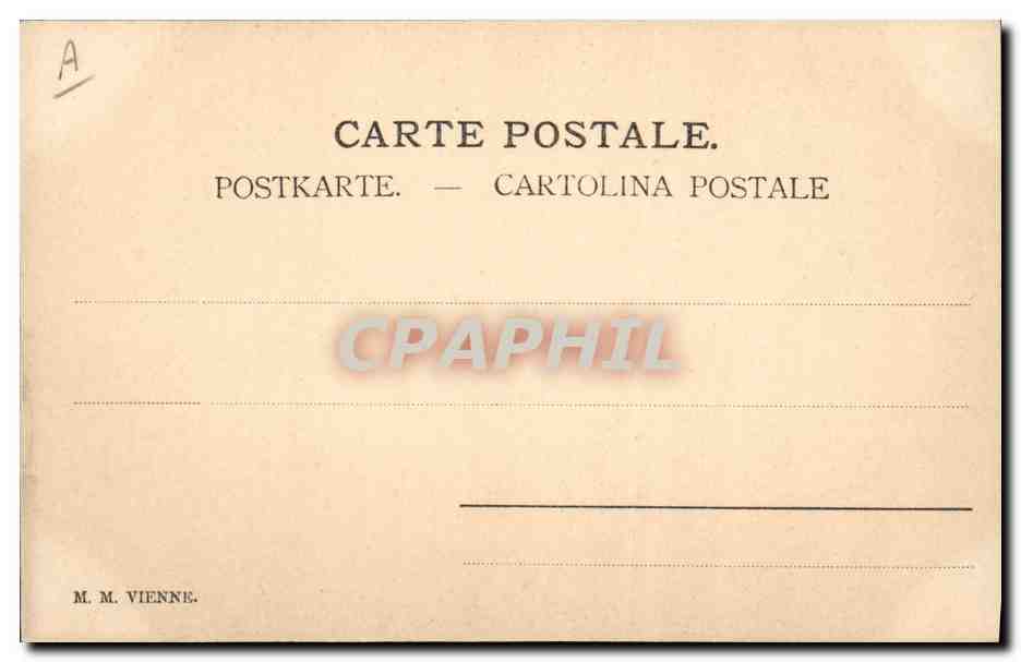 CPA Fantaisie Illustrateur Femme — Rückseite