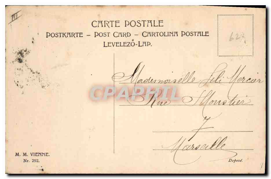 CPA Fantaisie Illustrateur Enfants — Verso