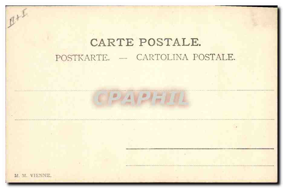 CPA Fantaisie Illustrateur Enfants Papillons — Verso