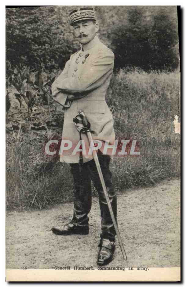 Général Humbert — commandant un armée — série n°6