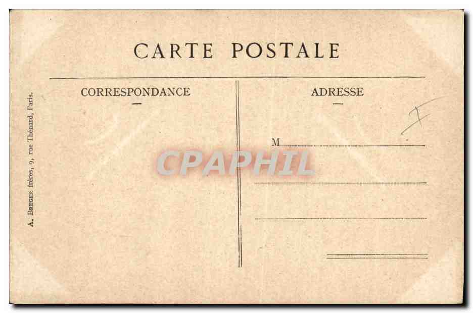 CPA Militaria Marechal Foch  — Rückseite