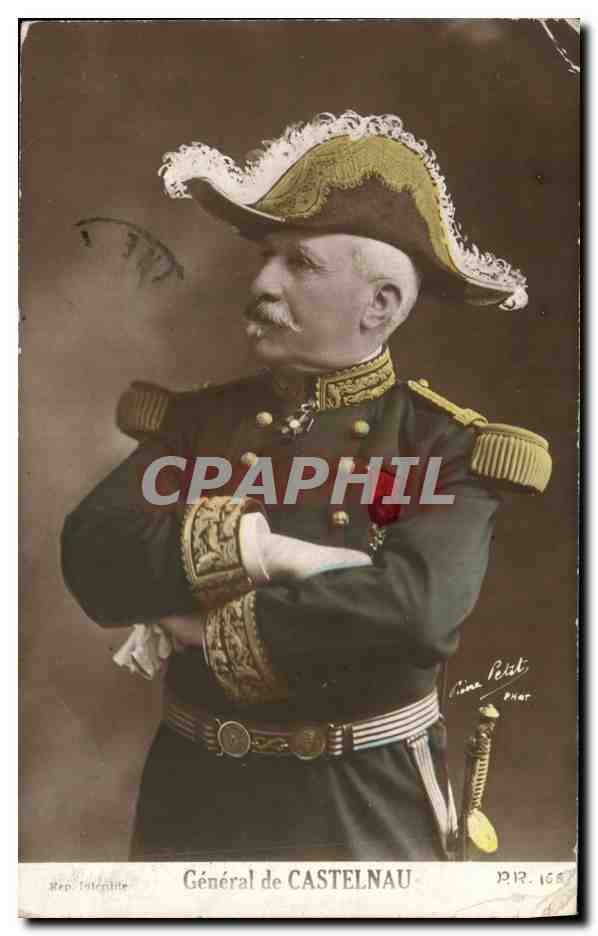 CPA Militaria General de Castelnau 