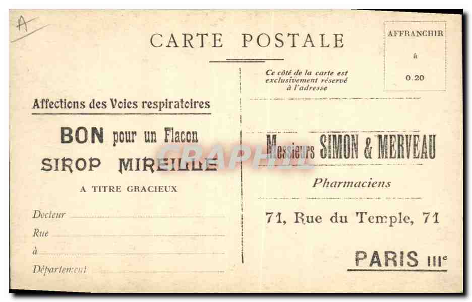 CPA Militaria Fetes de la victoire a Londres Pershing et Douglas Haig  — Verso