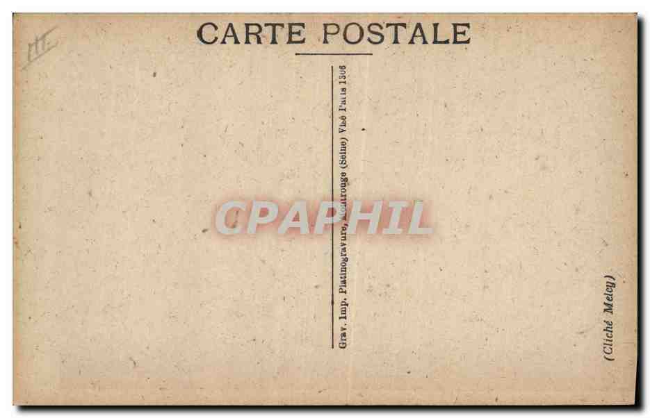 CPA Militaria General Gouraud  — Verso