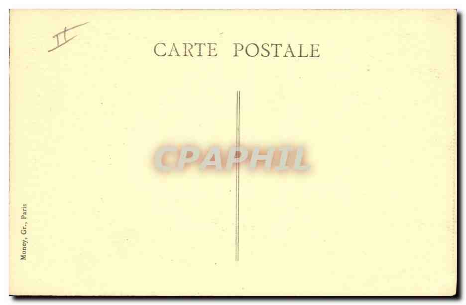 CPA Bateau Cie de Navigation Sud Atlantique Massilia Cabine de 1ere classe  — Verso