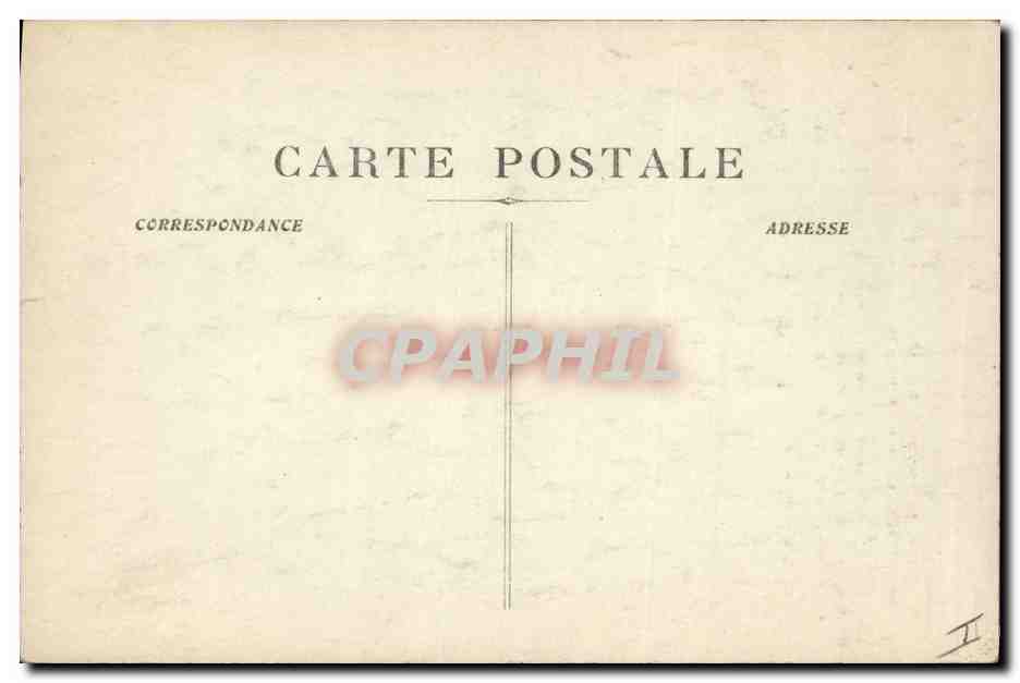 CPA Cloche Marseille ND de la Garde Le Bourdon  — Verso