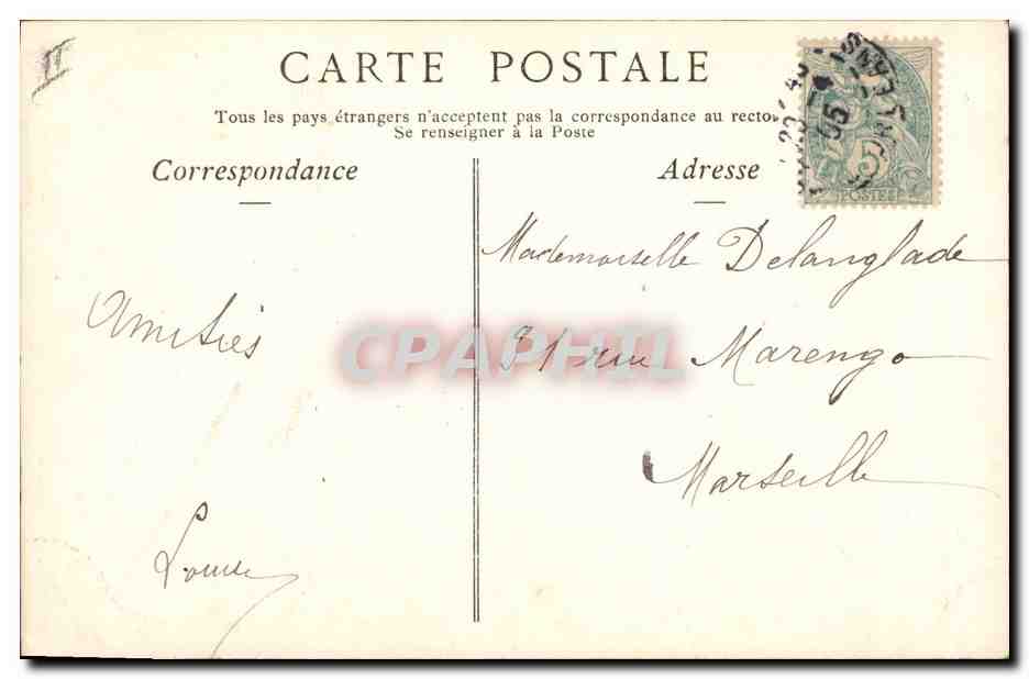CPA Cloche Enfant Cloches de Paques  — Rückseite