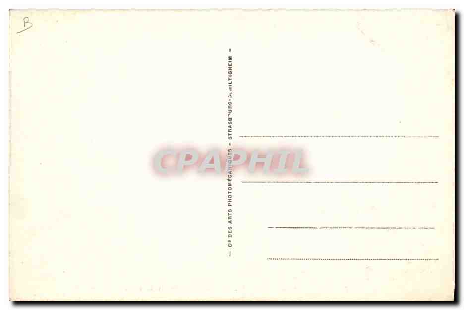 CPA Folklore Botrel Pont Aven Le barde breton Th Botrel dans son cabinet de travail  — Verso