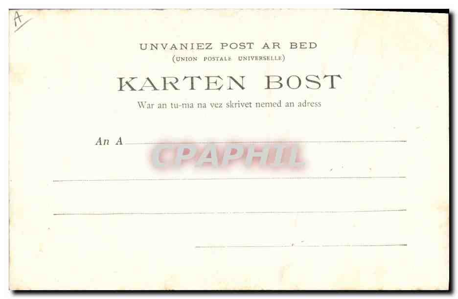 CPA Folklore Botrel Les chansons de Botrel illustrees La chanson du patour Chien  — Verso