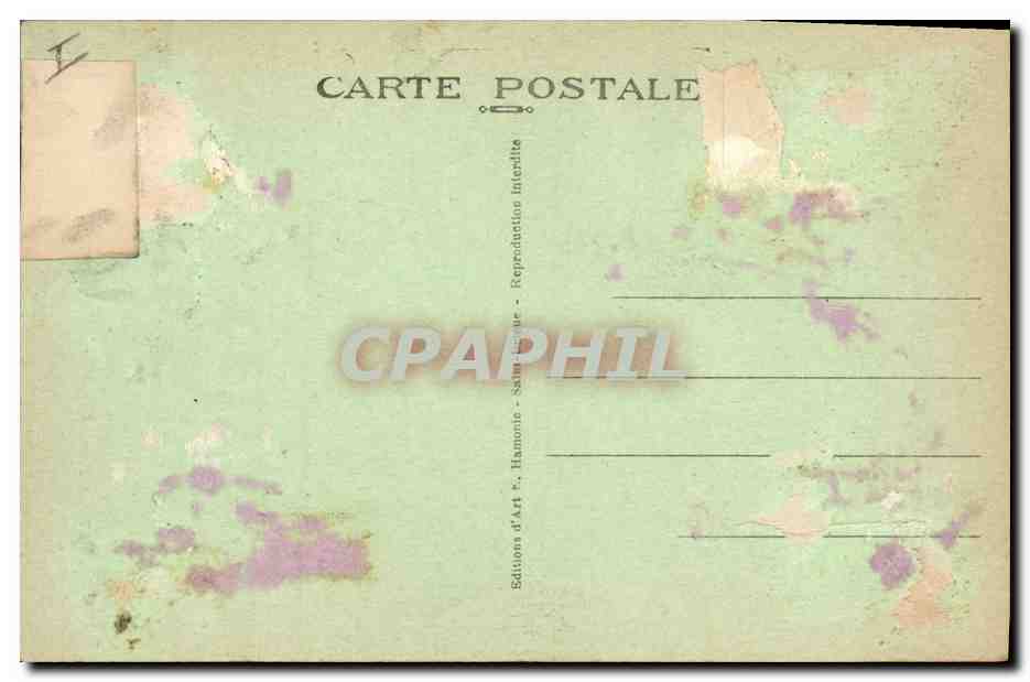 CPA Folklore Autour des Lits clos Rappel a l'ordre  — Rückseite