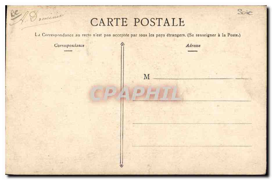 CPA Folklore Fenaison (carte toilée)  — Rückseite