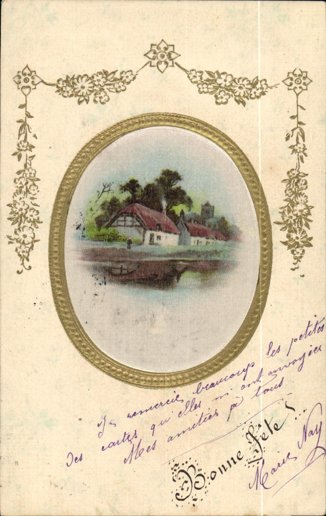 Paysage rural — Éditeur E.D.B. — N° de série A