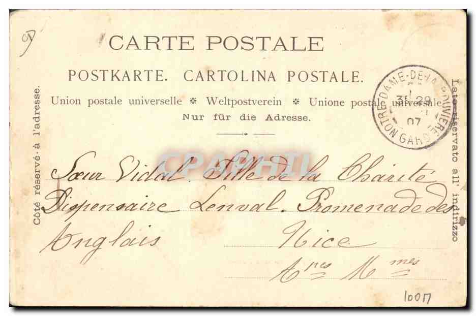 CPA Cueillette Triage des roses a l'usine Parfumerie Molinard Jeune a Grasse TOP  — Rückseite