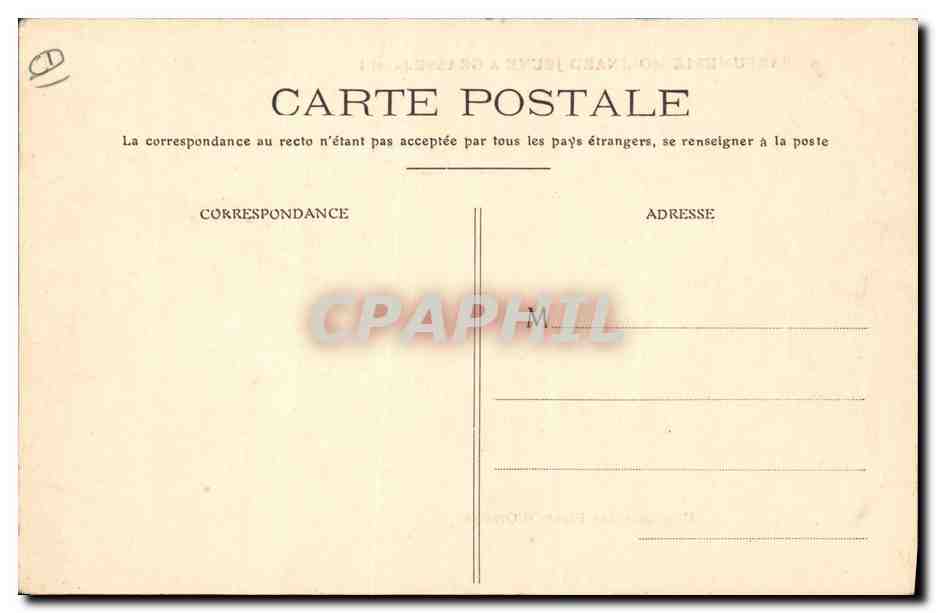 CPA Cueillette des fleurs d'oranger Parfumerie Molinard Jeune a Grasse  — Rückseite