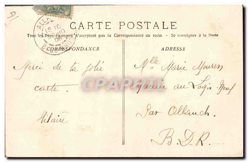 CPA Cueillette de roses Grasse TOP  — Rückseite
