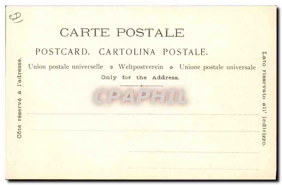 CPA Cueillette des jasmins Parfumerie Molinard Jeune a Grasse  — Rückseite