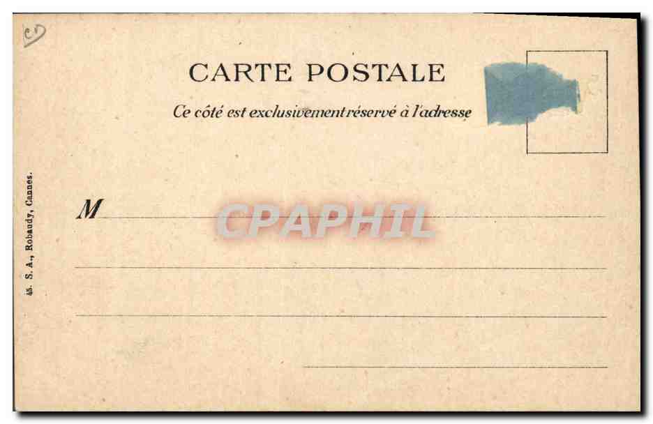CPA Cueillette Triage des roses  — Rückseite