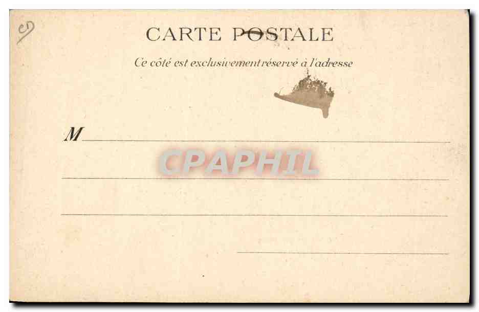 CPA Cueillette des roses  — Rückseite