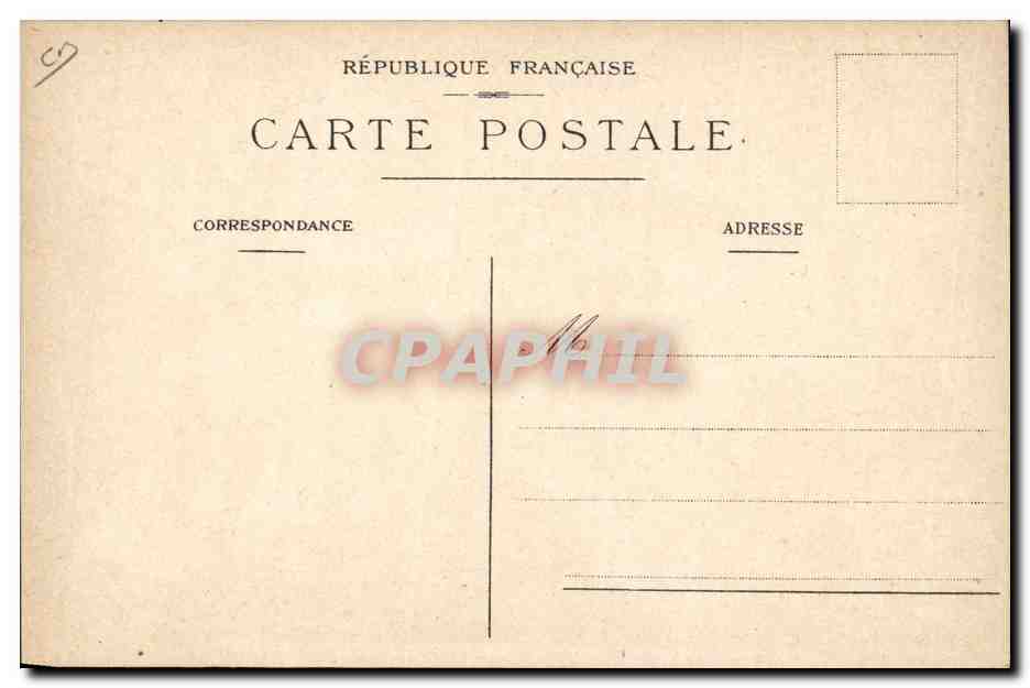 CPA Cueillette des fleurs d'oranger Parfumerie Molinard Court Grasse  — Rückseite