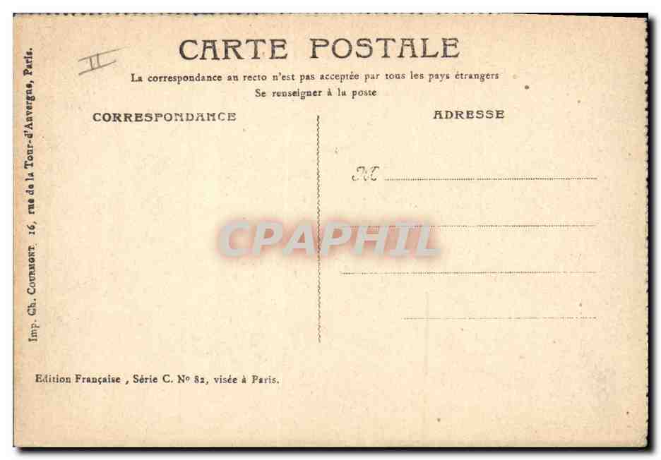 CPA Fantaisie Illustrateur Enfants Les russes Russie Russia Cheval Militaria  — Rückseite