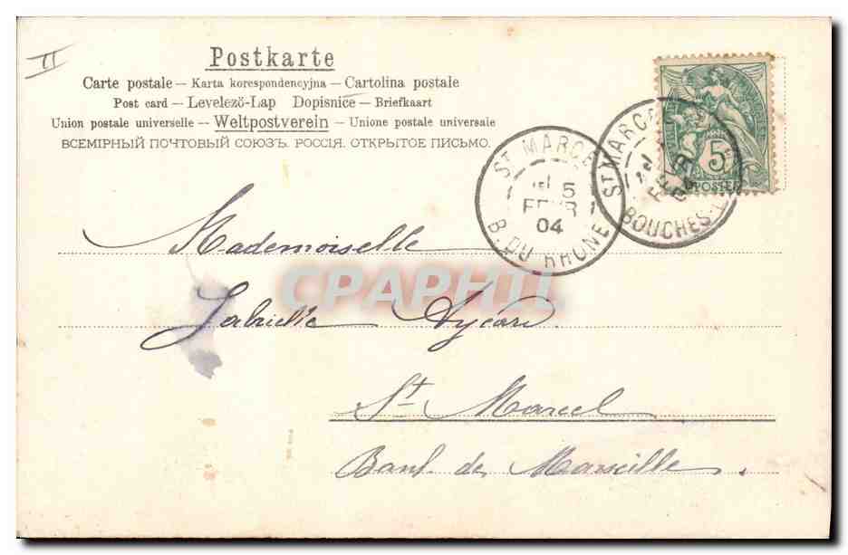 CPA Fantaisie Illustrateur Femmes Lion  — Rückseite