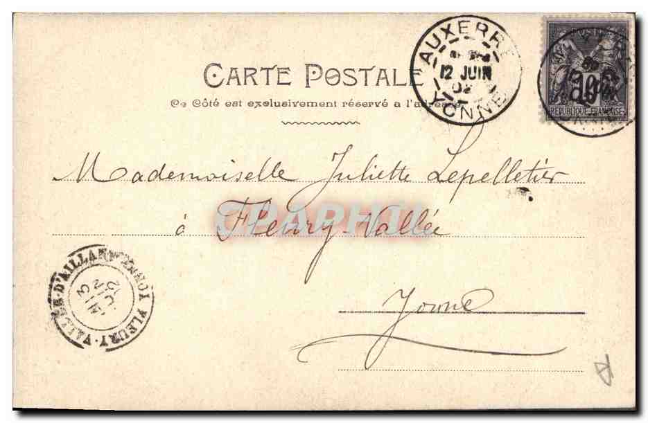 CPA Fantaisie Illustrateur Femme  — Rückseite