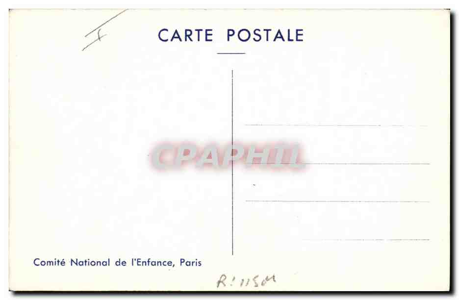 CPA Fantaisie Illustrateur Enfant Jeanne la Lorraine  — Rückseite