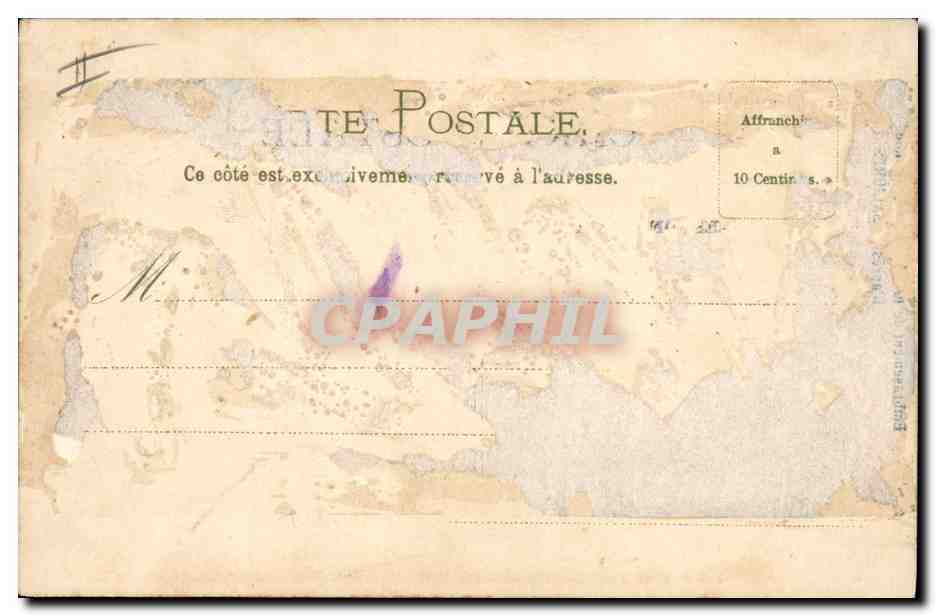 CPA Fantaisie Illustrateur Femme  — Rückseite