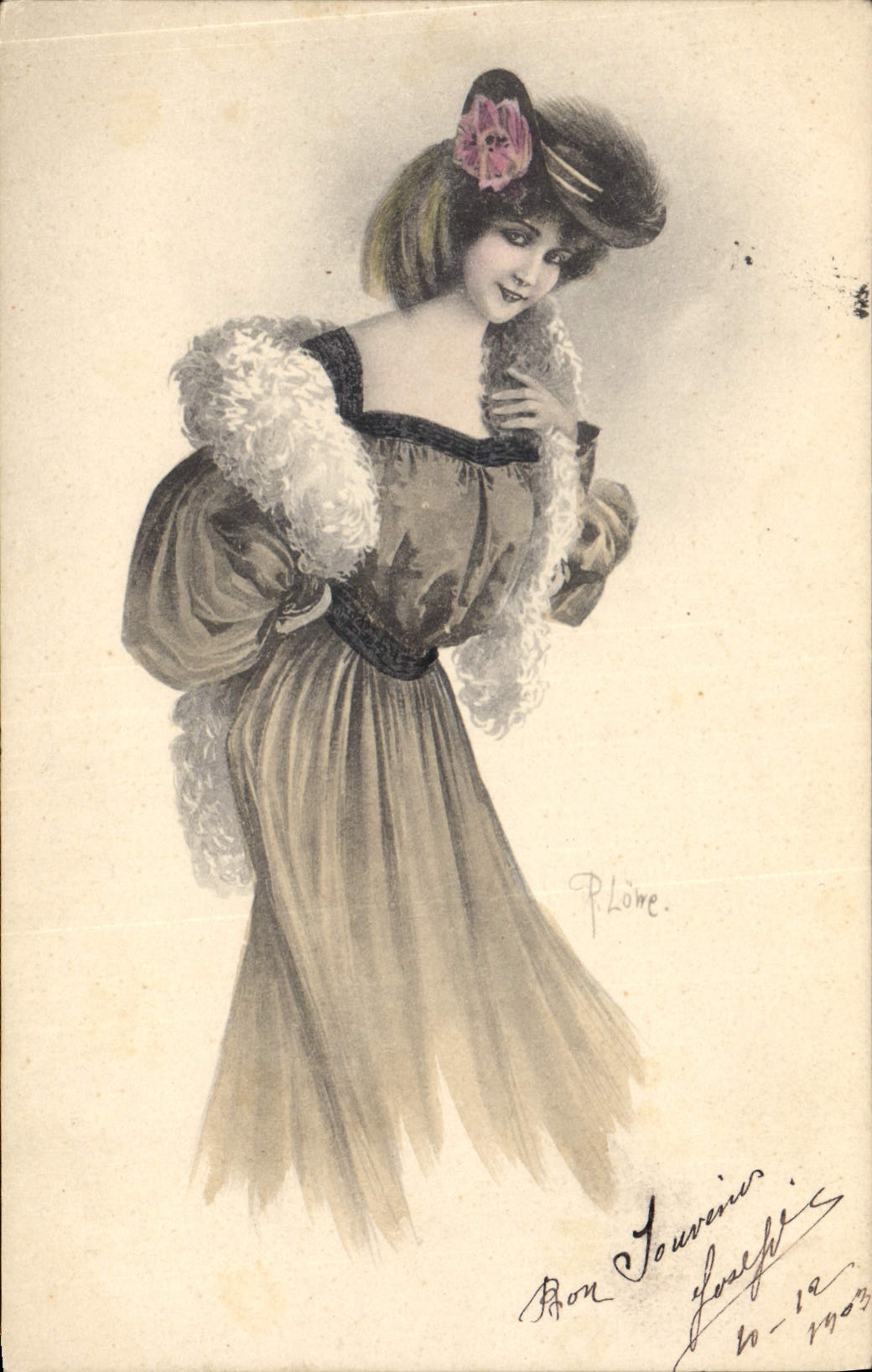 Dame moderne — Série A — éditeur A.S. W.
